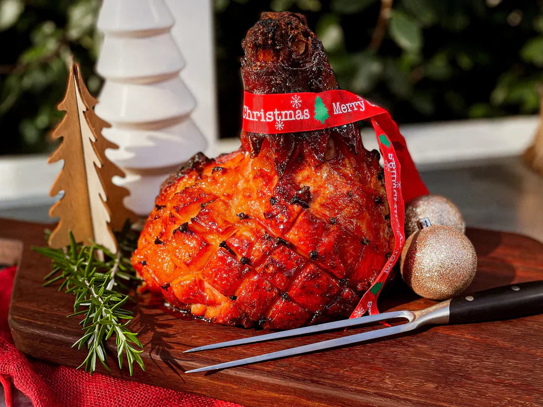Honey, Rum Glazed Ham