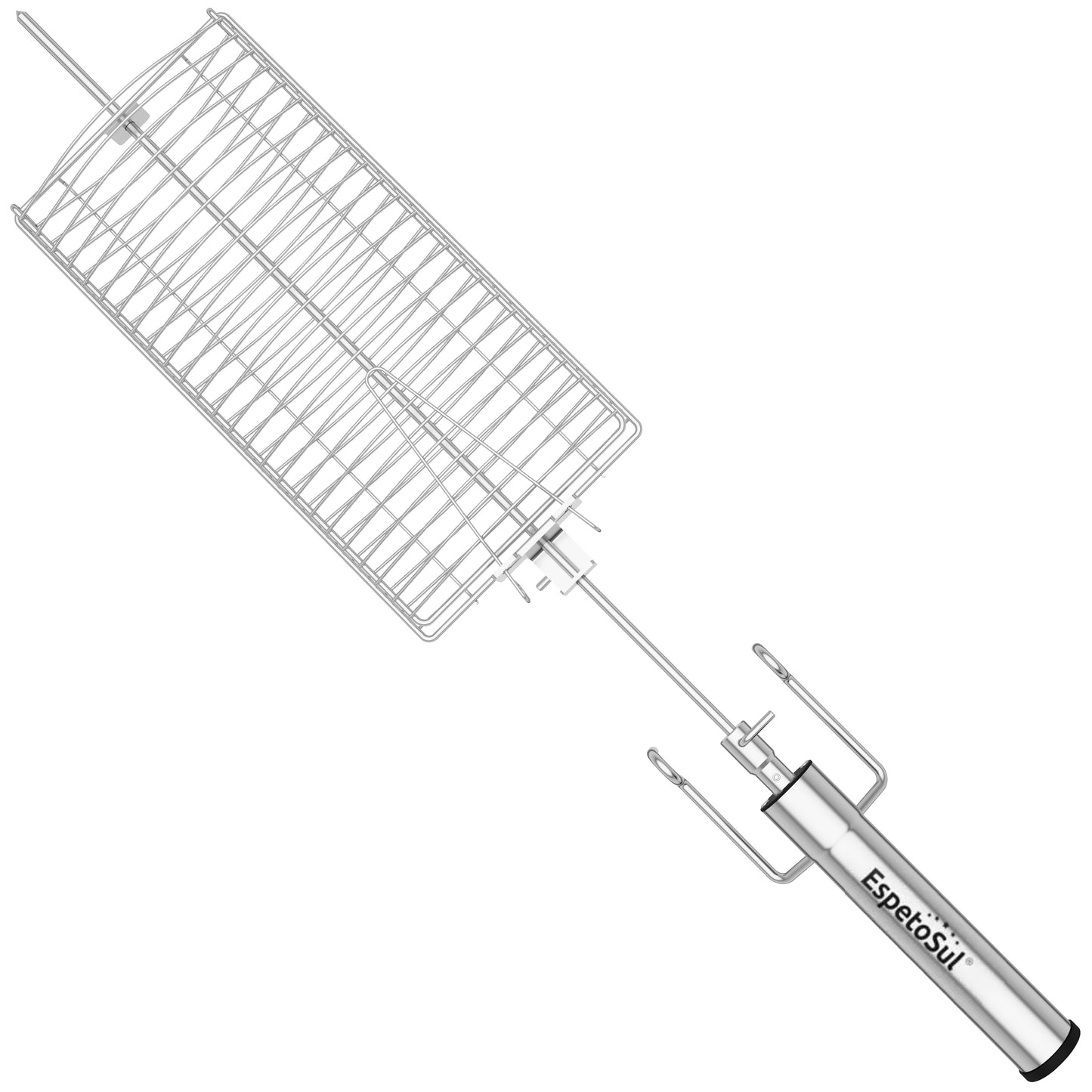 Rotating BBQ Skewer Basket